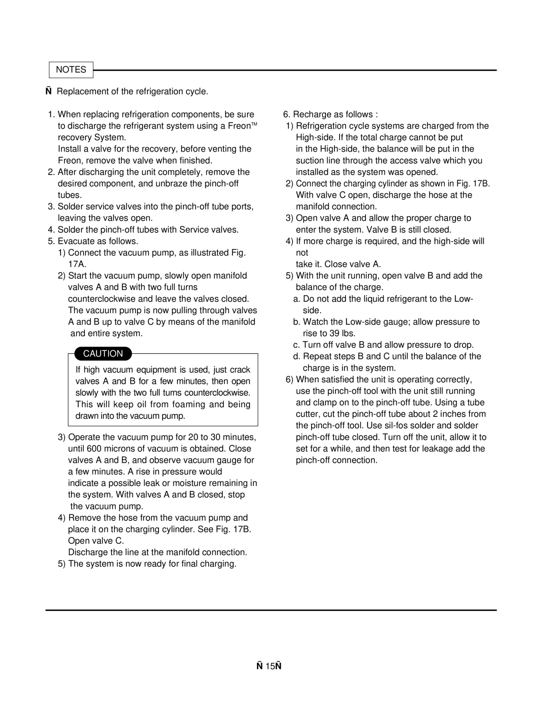 Friedrich US10C30, US12C30, US12C10, US14C30, US10C10, US08C10 manual 