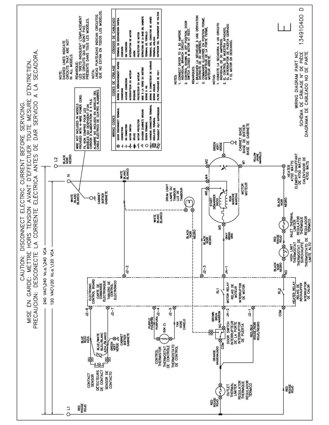 Frigidaire 137070300B 0810 manual 