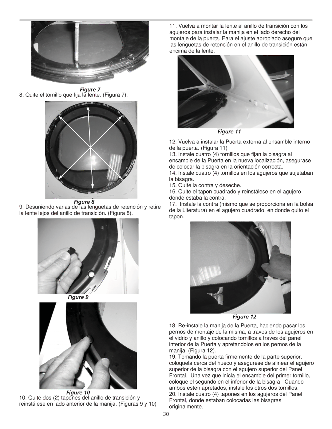 Frigidaire 137111500B installation instructions 