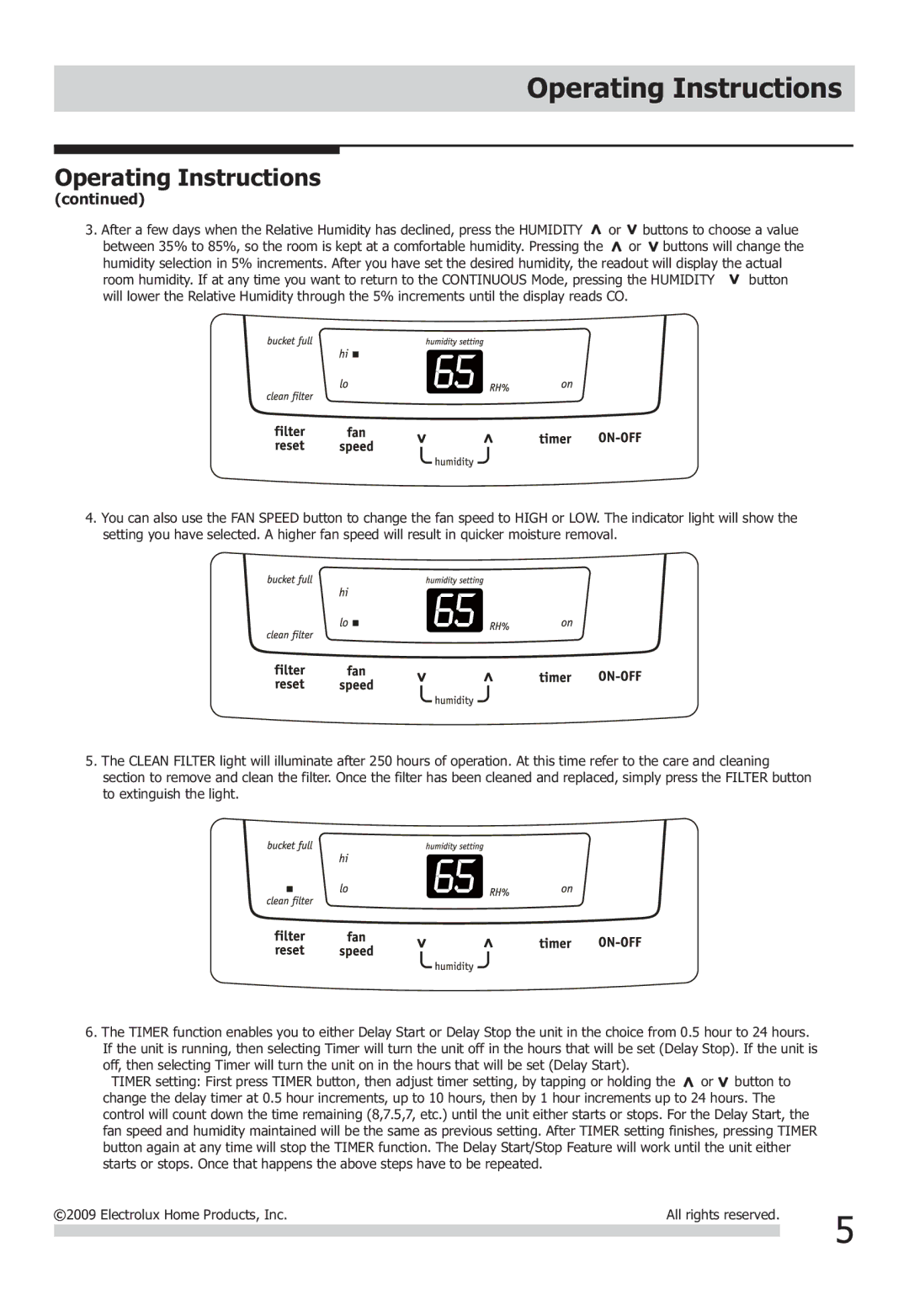 Frigidaire 2020266A0406 important safety instructions Operating Instructions 