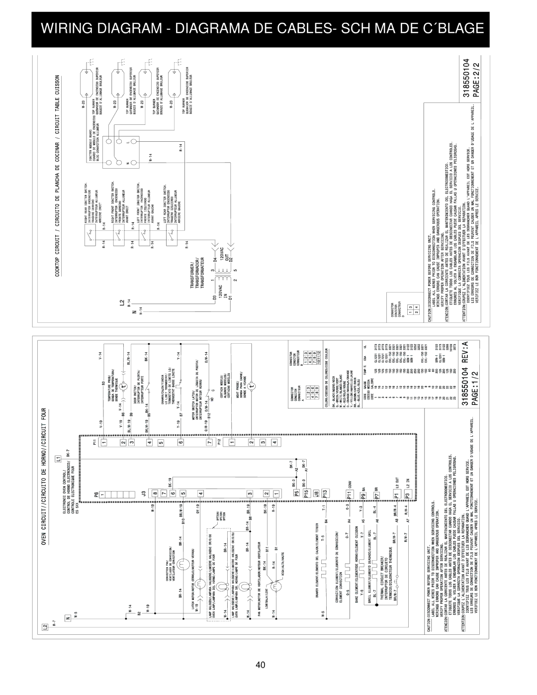 Frigidaire 318201679 (0903), CPDS3085KF installation instructions 