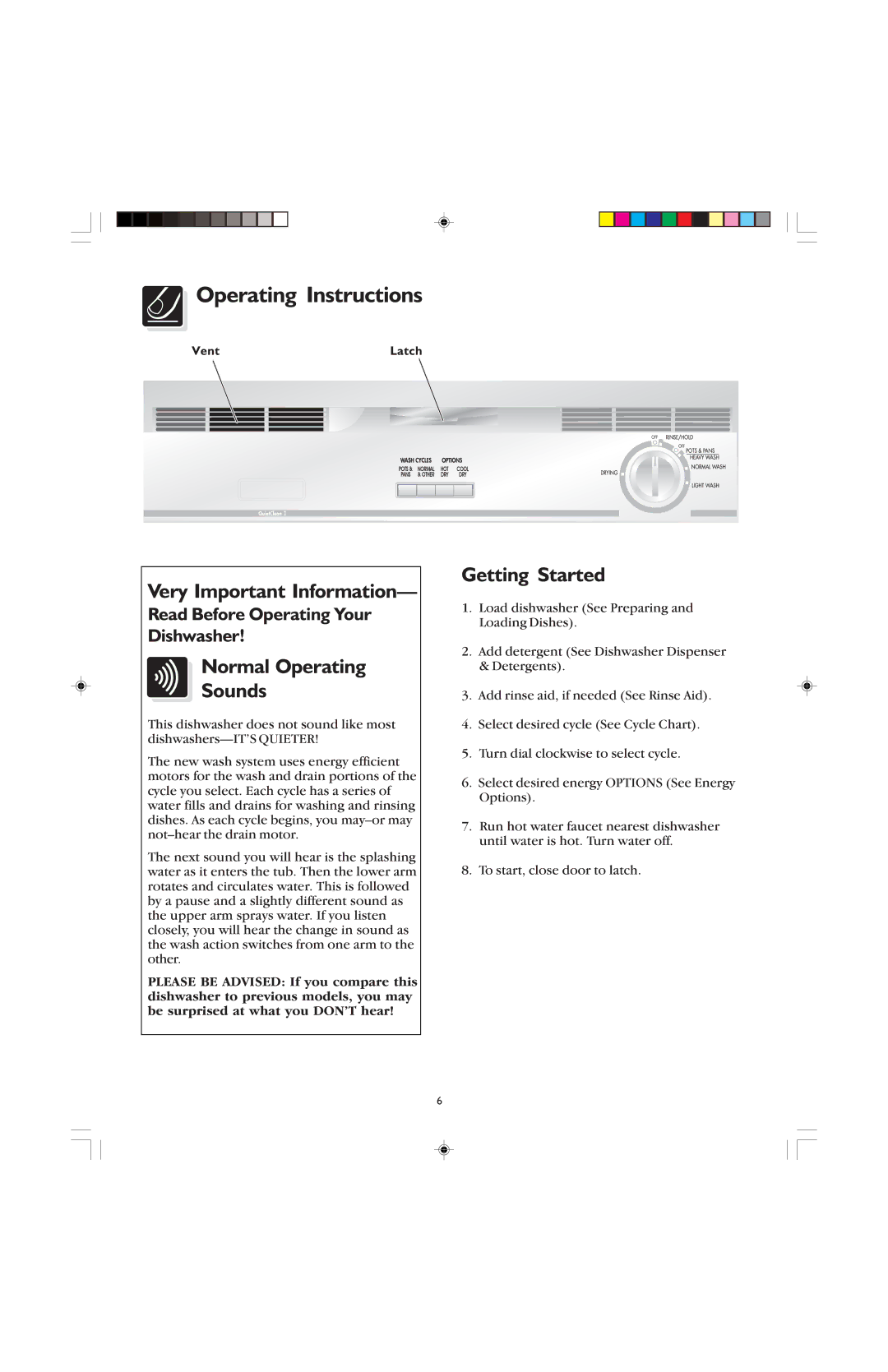 Frigidaire 400, 100 warranty Operating Instructions 