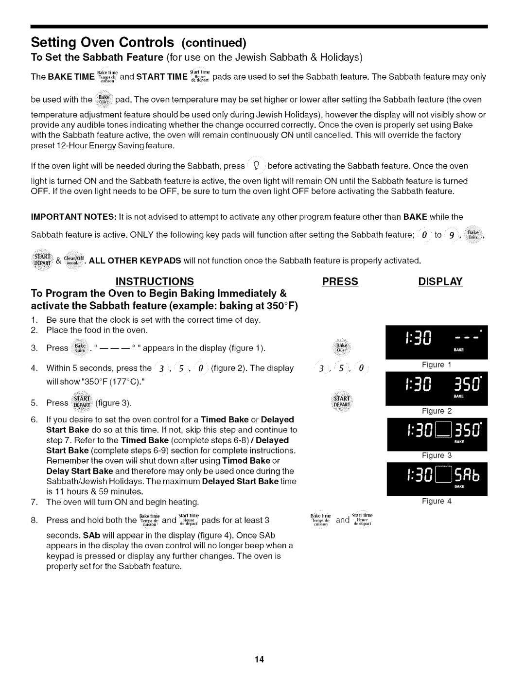 Frigidaire CPEB27S9FC5, CPEB27S9FC4, 318200198 manual Setting Oven, Controls 