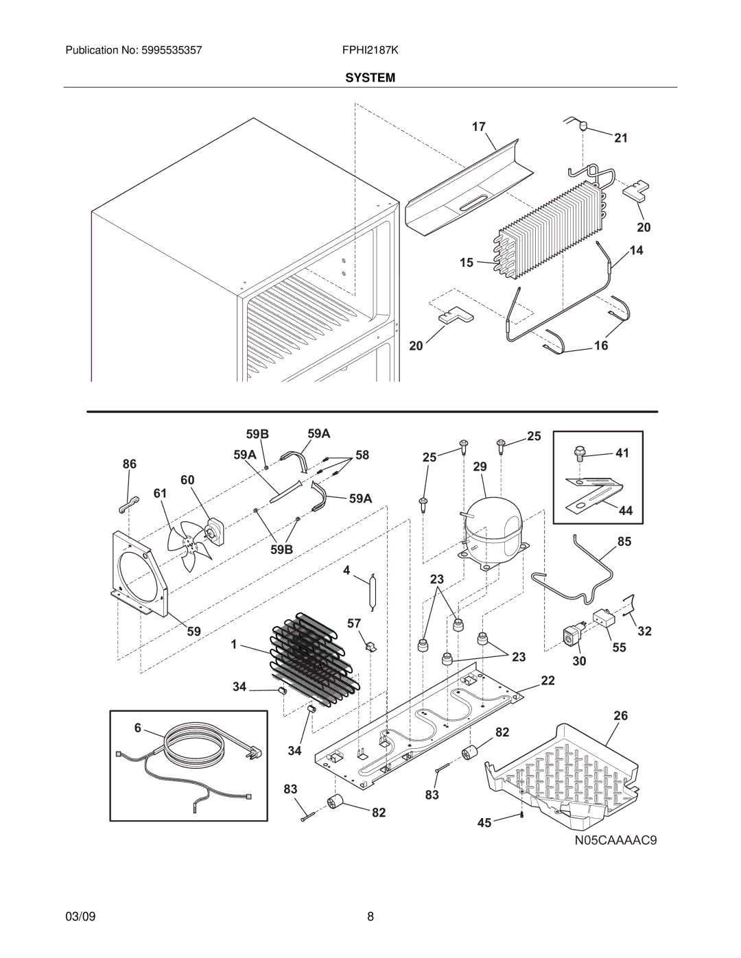 Frigidaire FPHI2187K installation instructions 59B 59A 