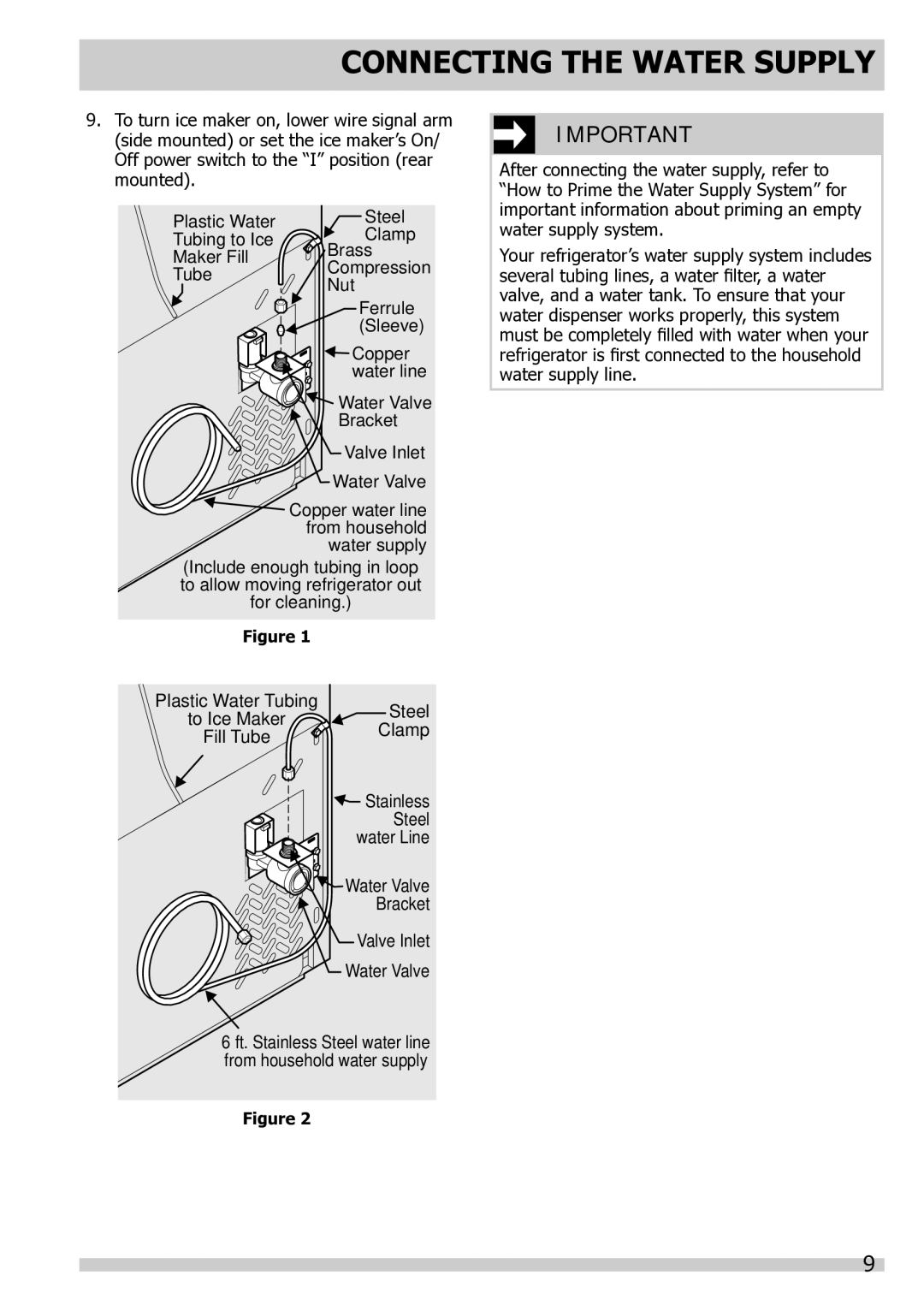 Frigidaire FPHI2188PF, FGHT2132PE, FGHT1832PP important safety instructions Bracket 