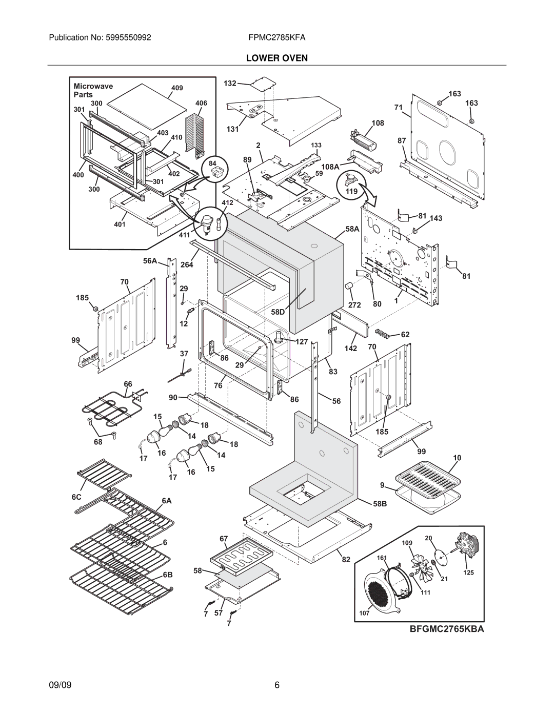 Frigidaire FPMC2785K installation instructions BFGMC2765KBA 