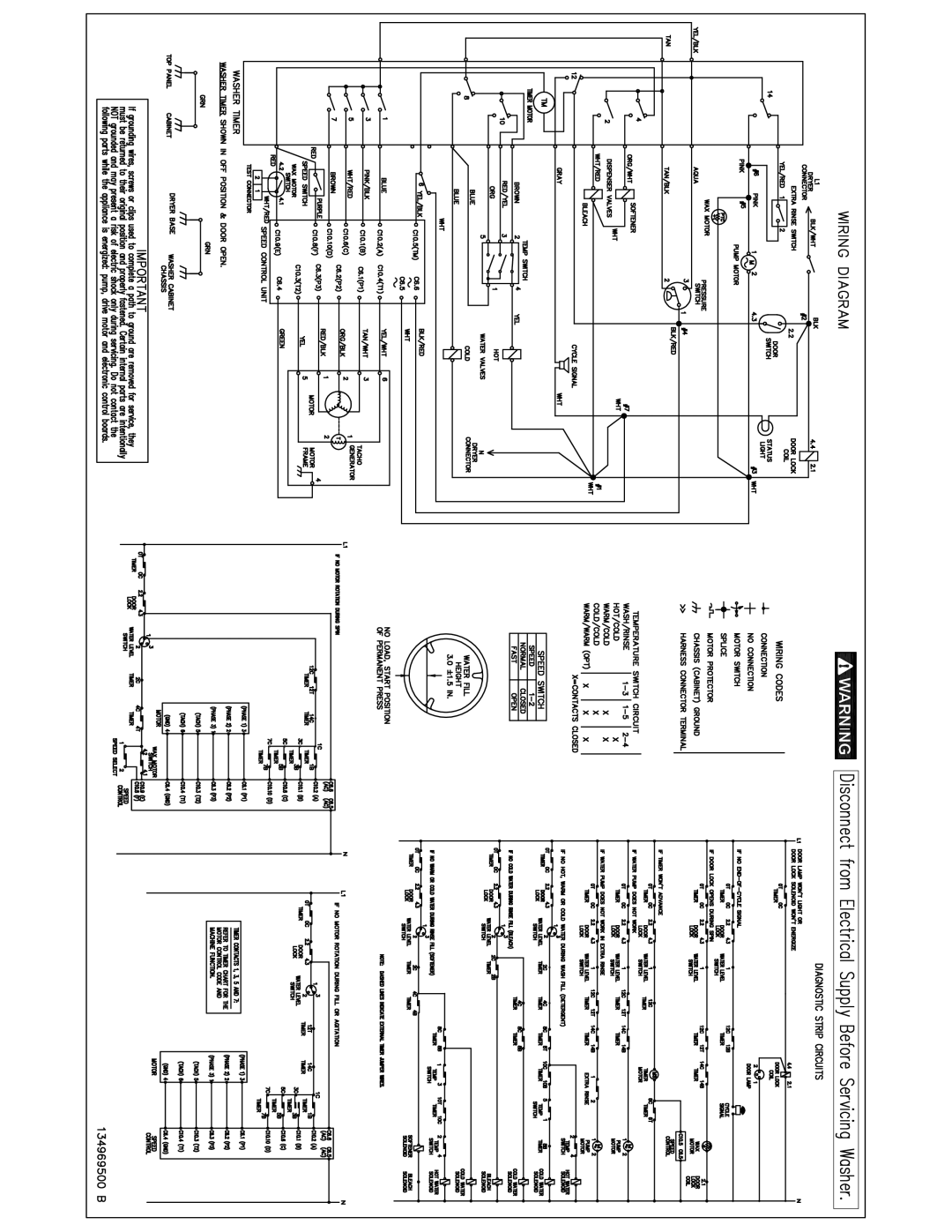 Frigidaire 134969500B(0810), GLGH164FS installation instructions 