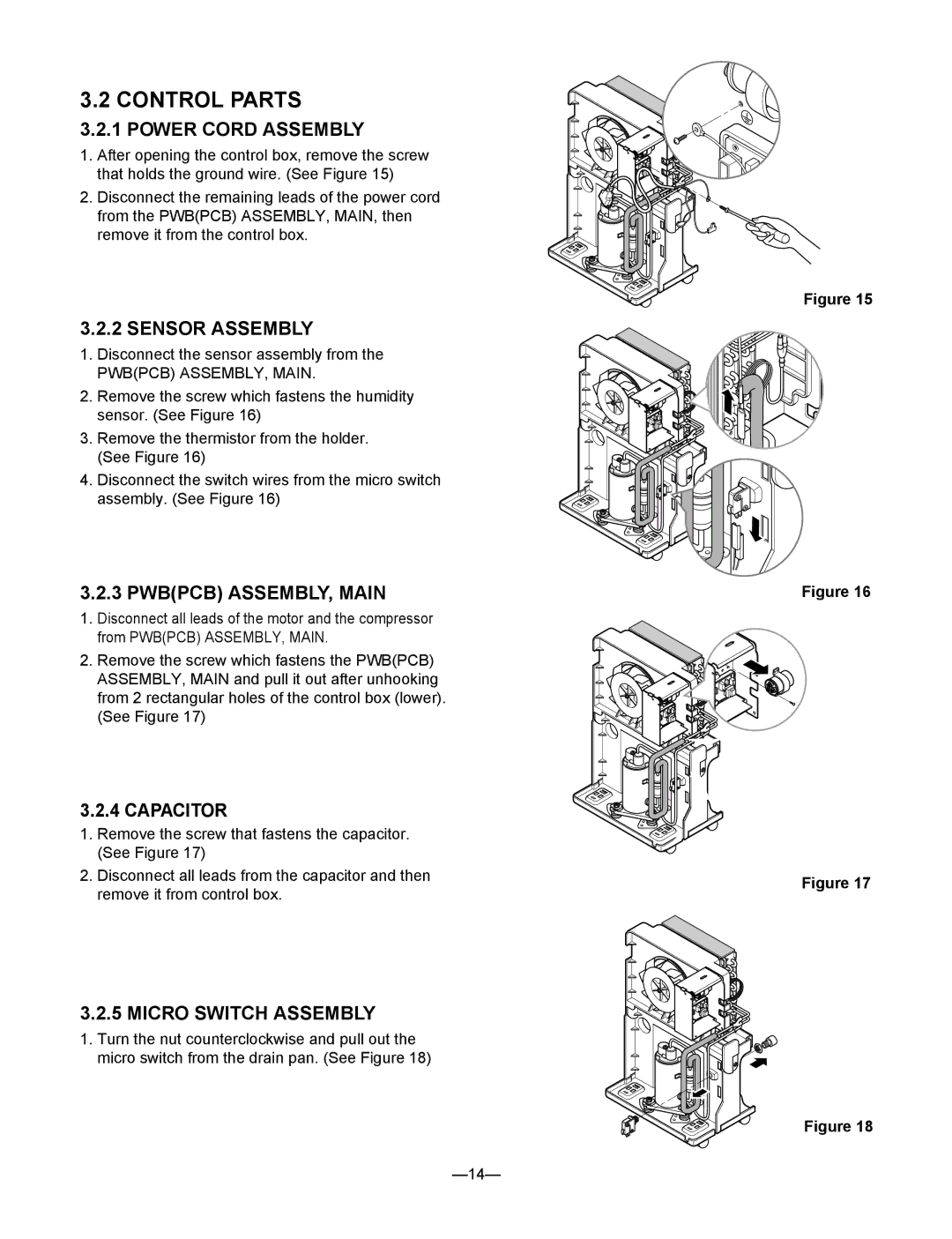 Frigidaire DH400MY5, LD65ELY5, DH300EY5, LD40EY5, DH400EY5, LD40Y5, LD50ELY5, DH504ELY5 Control Parts, Power Cord Assembly 