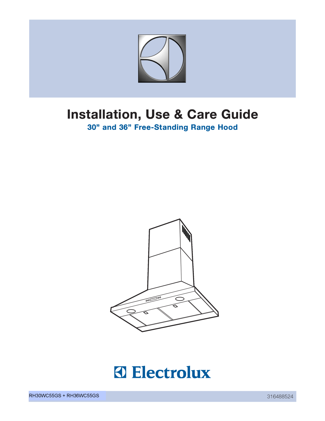 Frigidaire RH36WC55GS, RH30WC55GS, EI30WC55GS manual Installation, Use & Care Guide, Guia de Instalación, Uso y Cuidado 