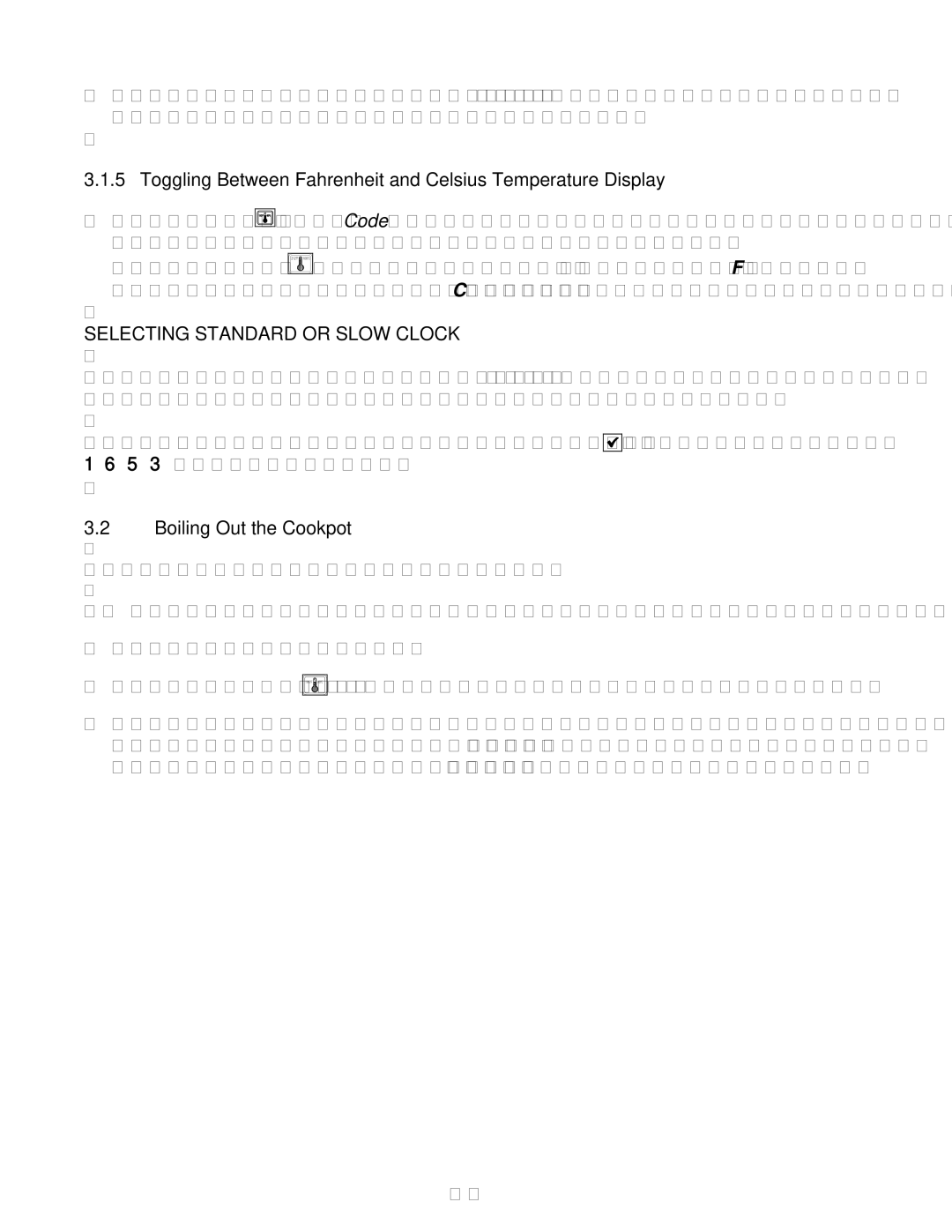 Frymaster 17C, 17SMS, 17BC manual Toggling Between Fahrenheit and Celsius Temperature Display, Boiling Out the Cookpot 