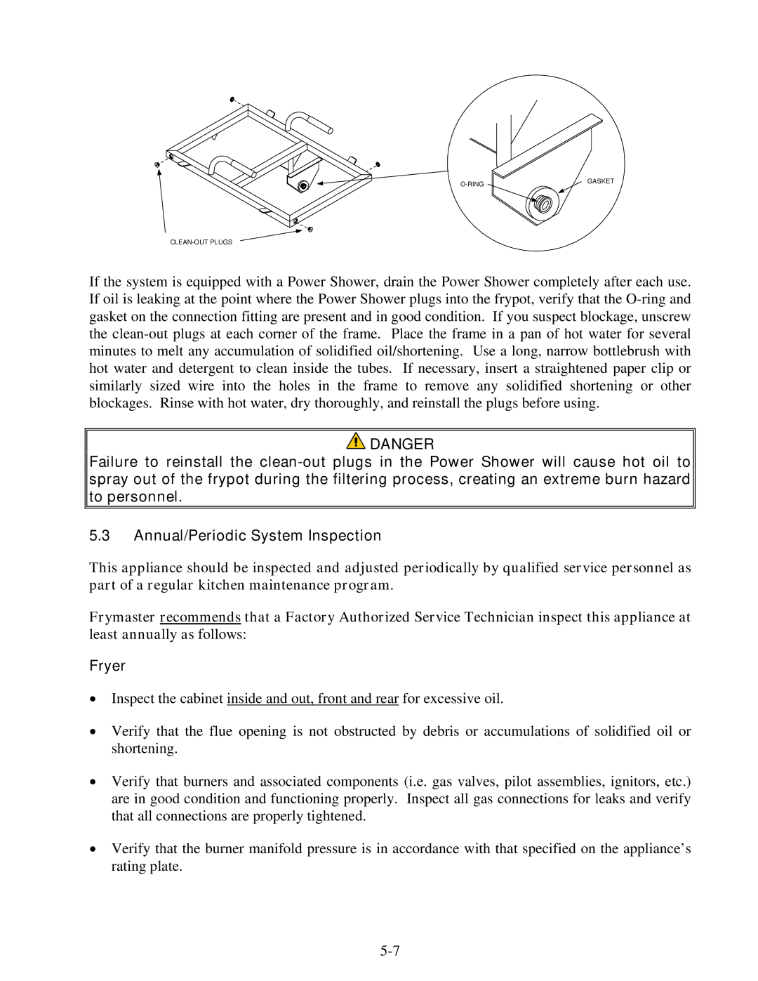 Frymaster 8195991 operation manual Fryer 