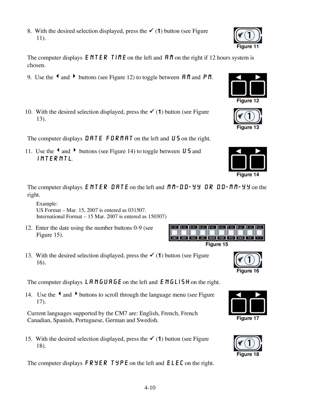 Frymaster 8196339 operation manual 