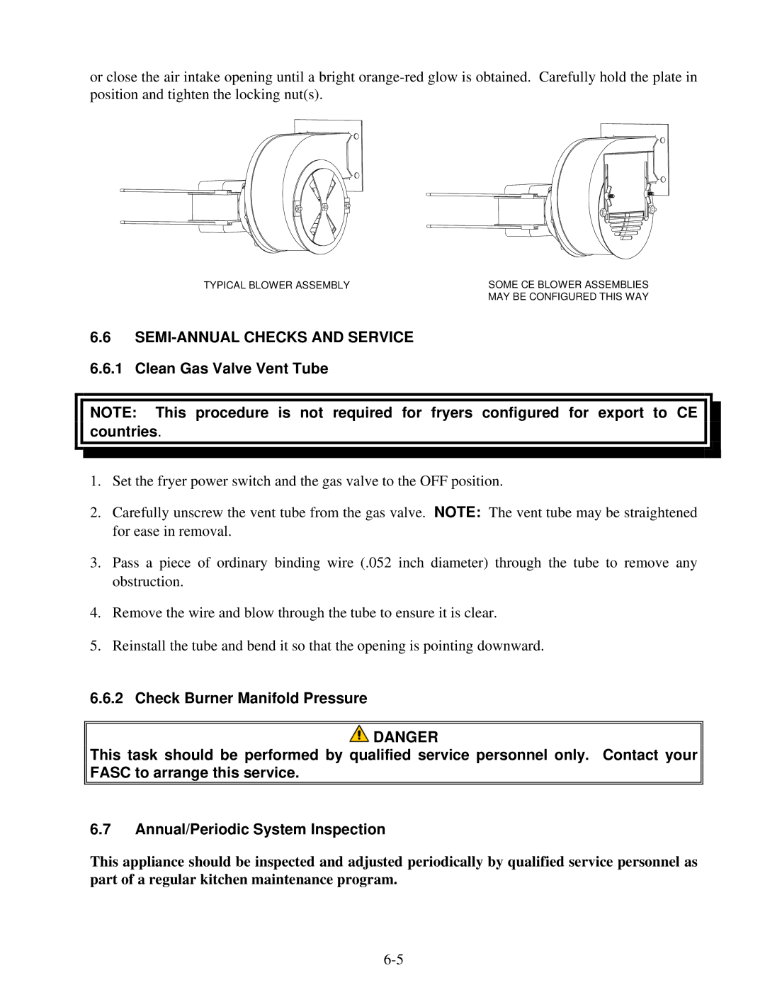 Frymaster 8196339 operation manual 