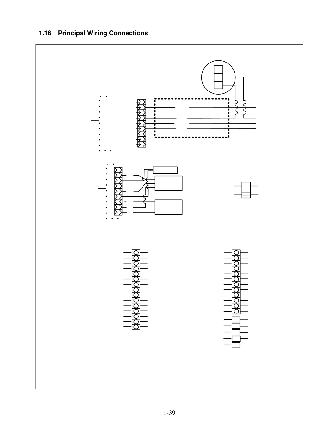 Frymaster 8196345 manual Principal Wiring Connections 