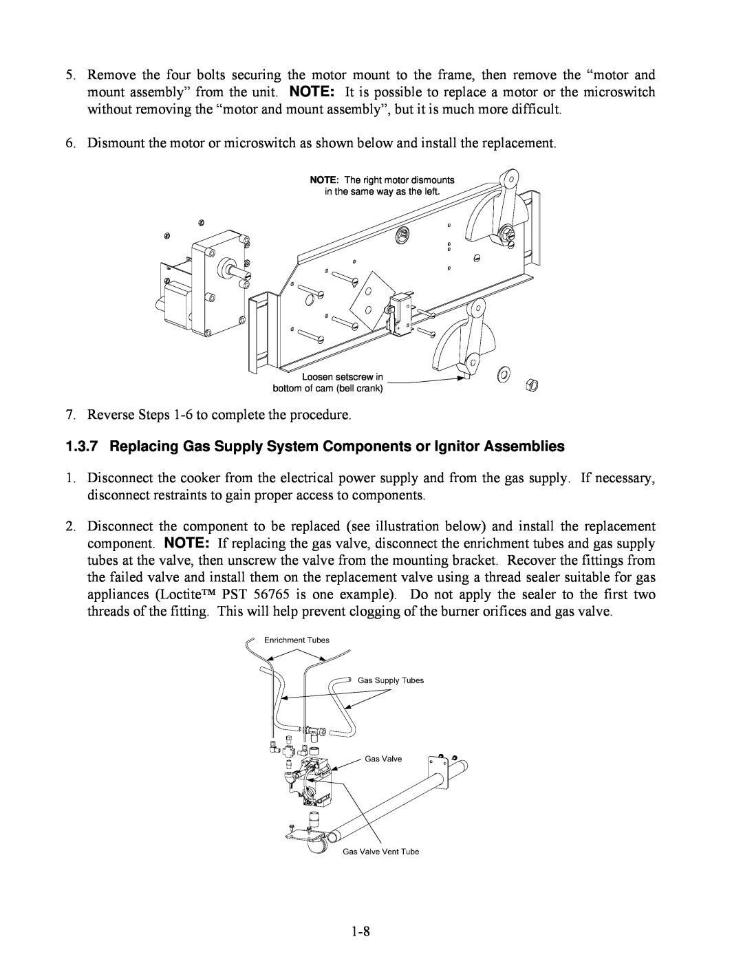 Frymaster 8196692 manual Reverse Steps 1-6to complete the procedure 
