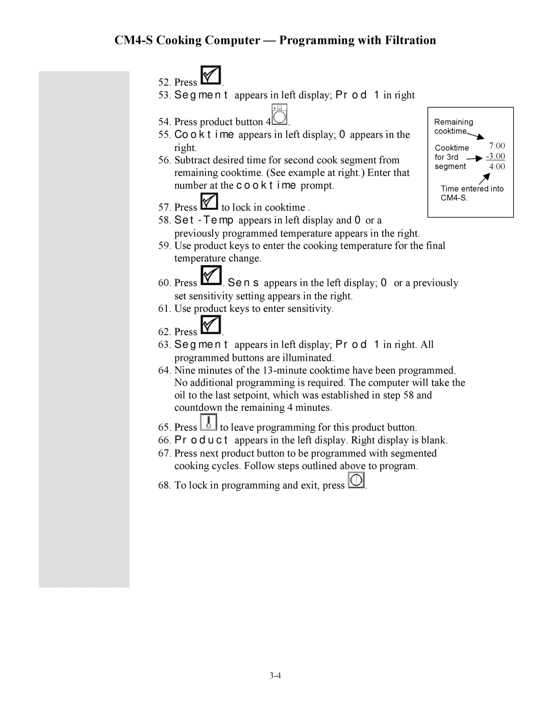 Frymaster cm45 s operation manual 300 