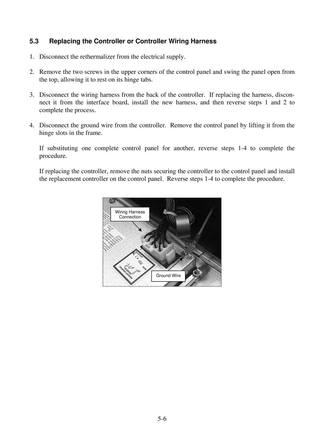 Frymaster FBR18 Series manual Replacing the Controller or Controller Wiring Harness 