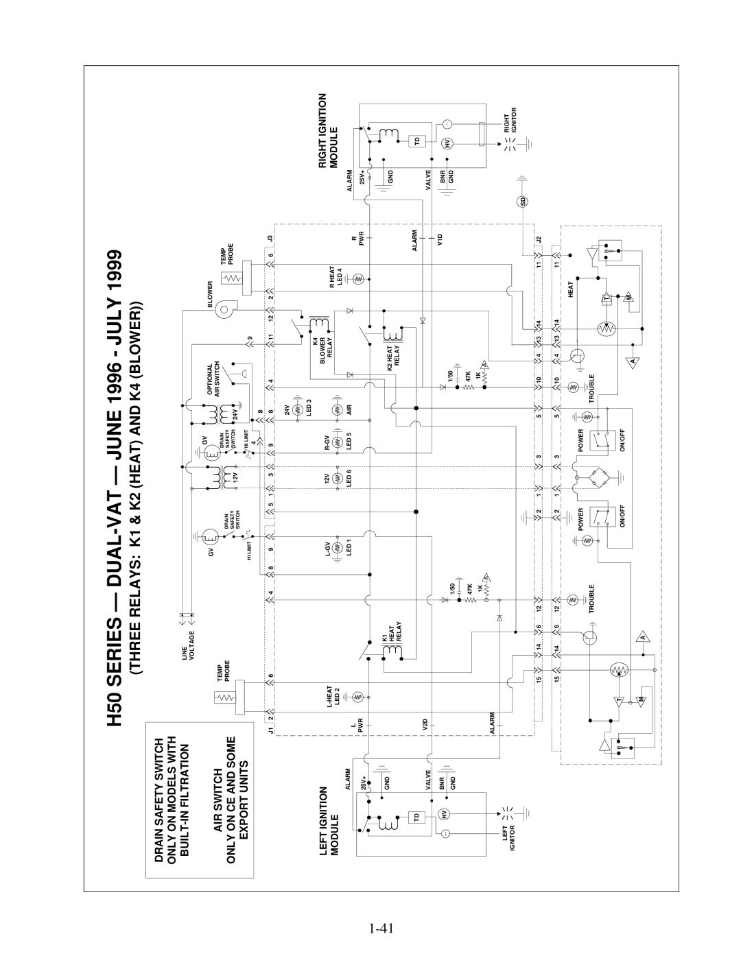 Frymaster manual H50 Series DUAL-VAT June 1996 July 