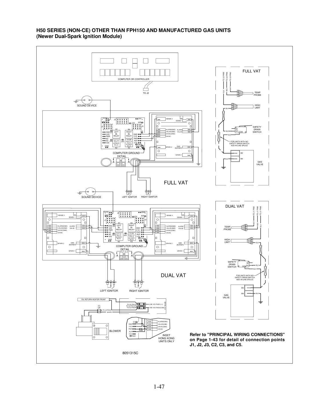 Frymaster H50 Series manual Full VAT 