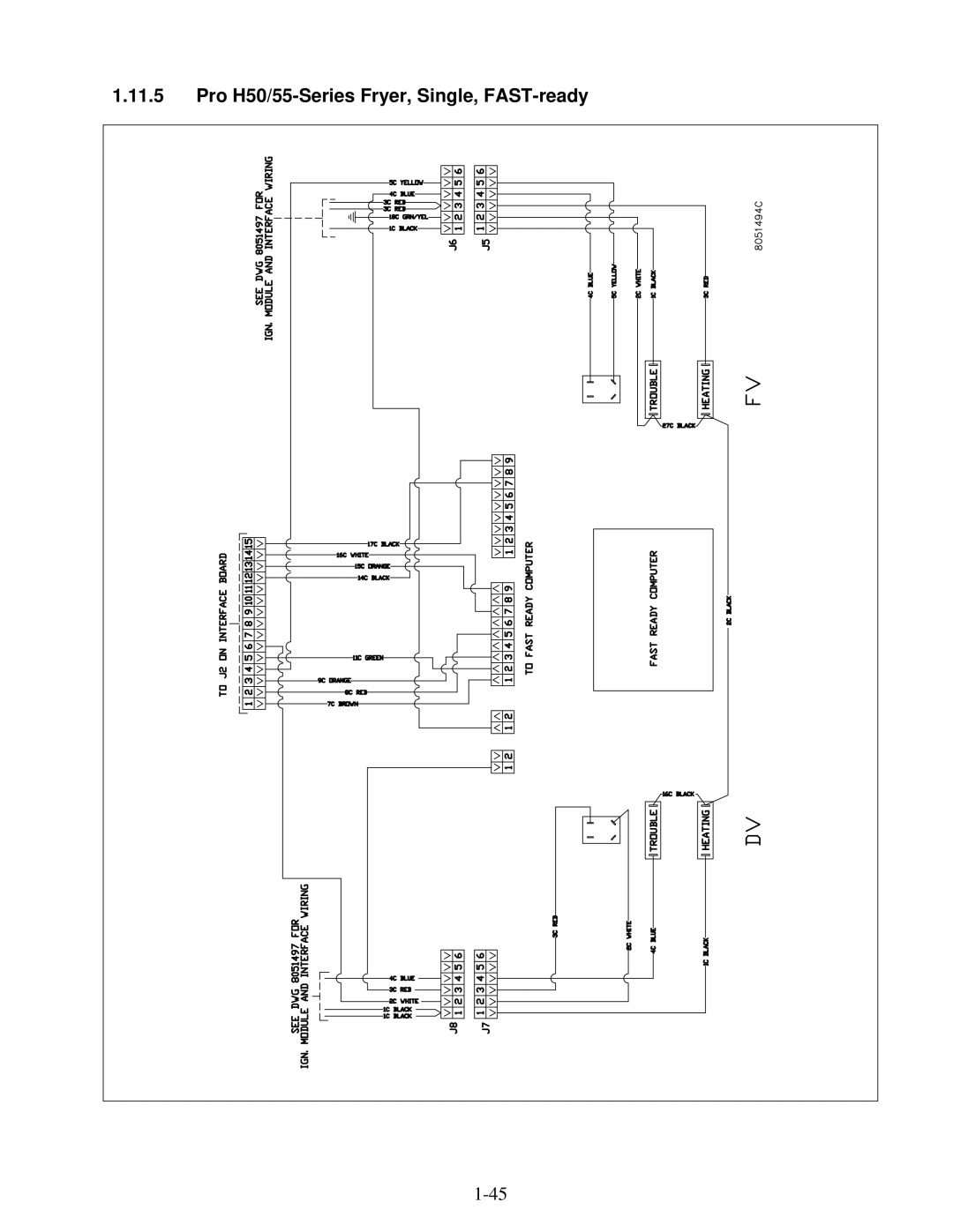 Frymaster manual Pro H50/55-Series Fryer, Single, FAST-ready 