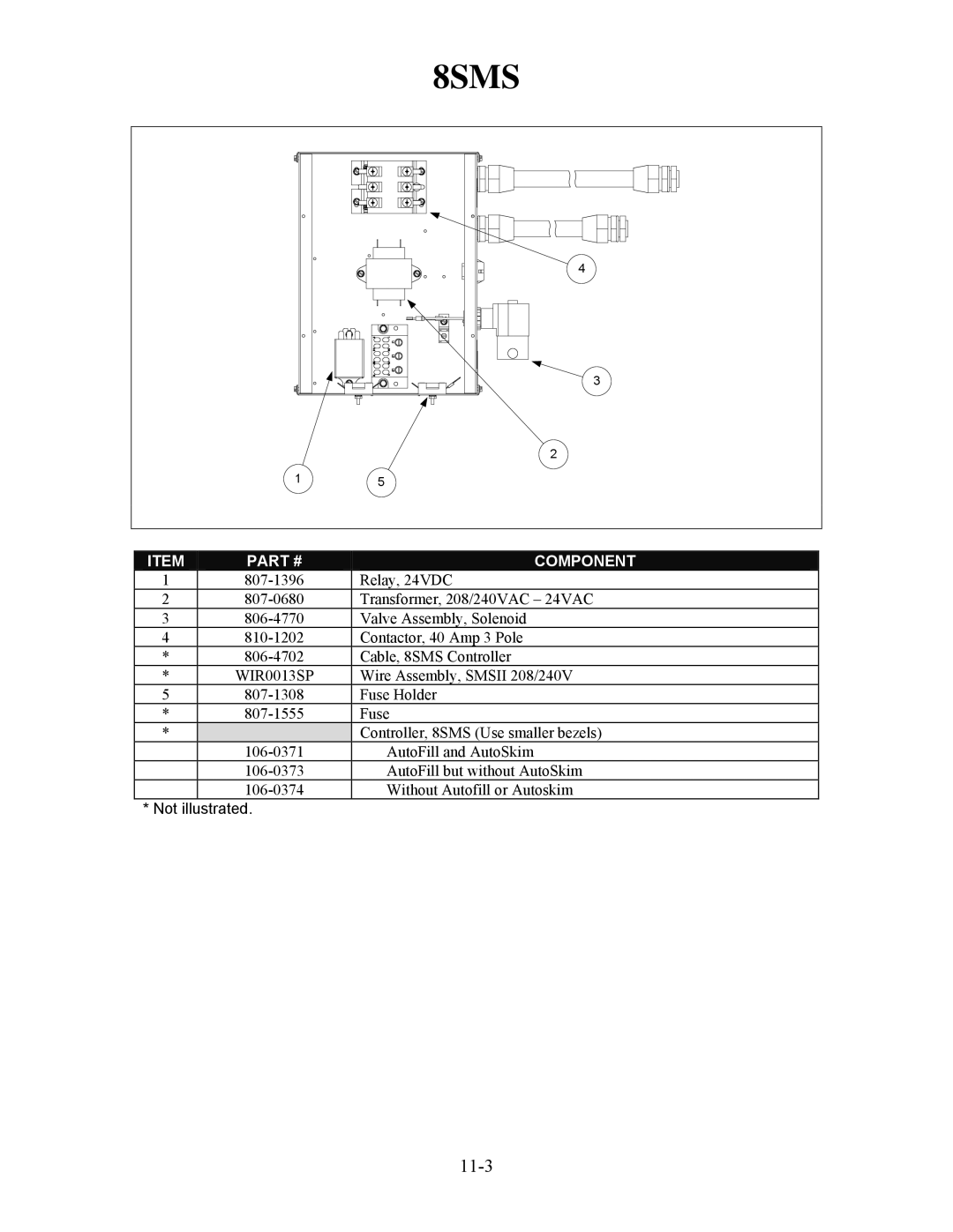 Frymaster H50 manual 11-3 