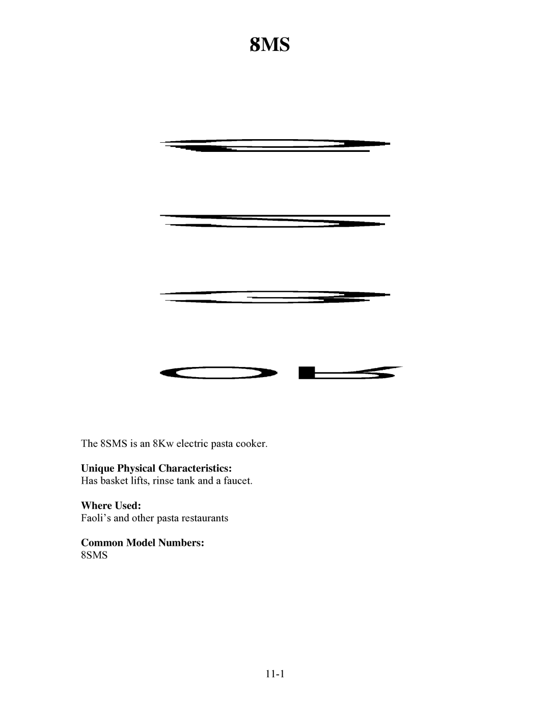 Frymaster H55 manual 8SMS 