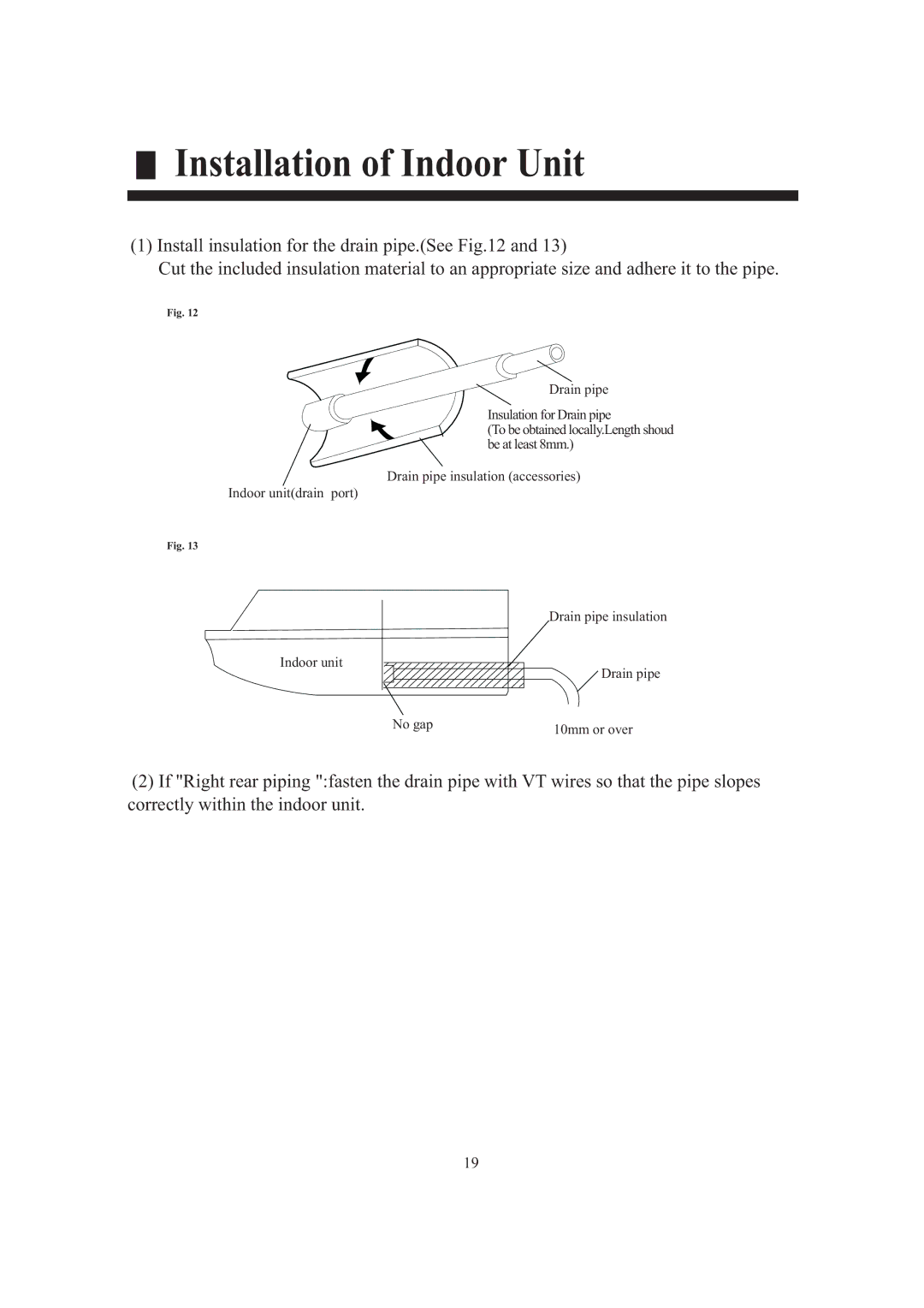 Frymaster HCFU-42CF03, HCFU-42HF03 installation manual 10mm or over 