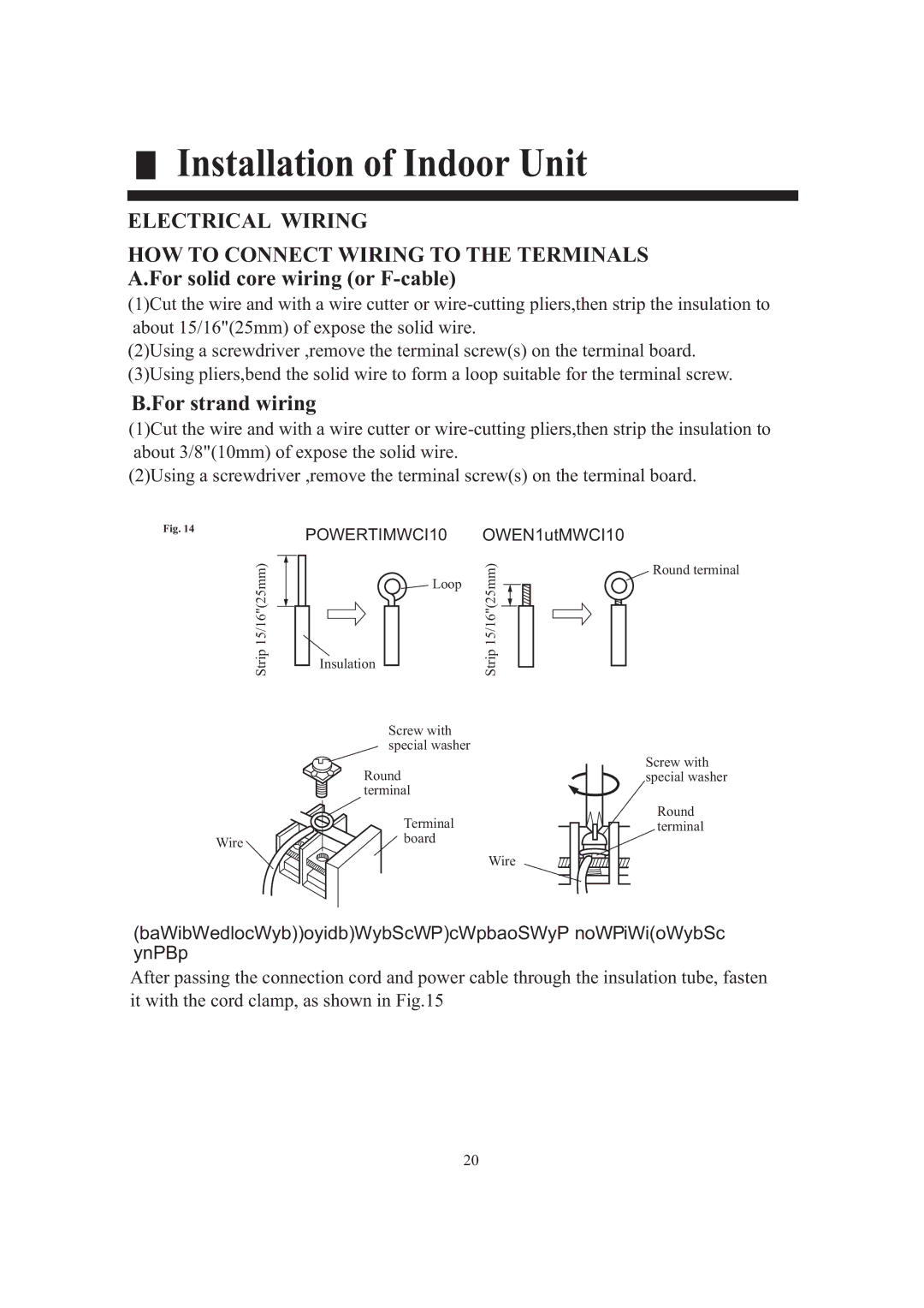 Frymaster HCFU-42HF03, HCFU-42CF03 installation manual Electrical Wiring 