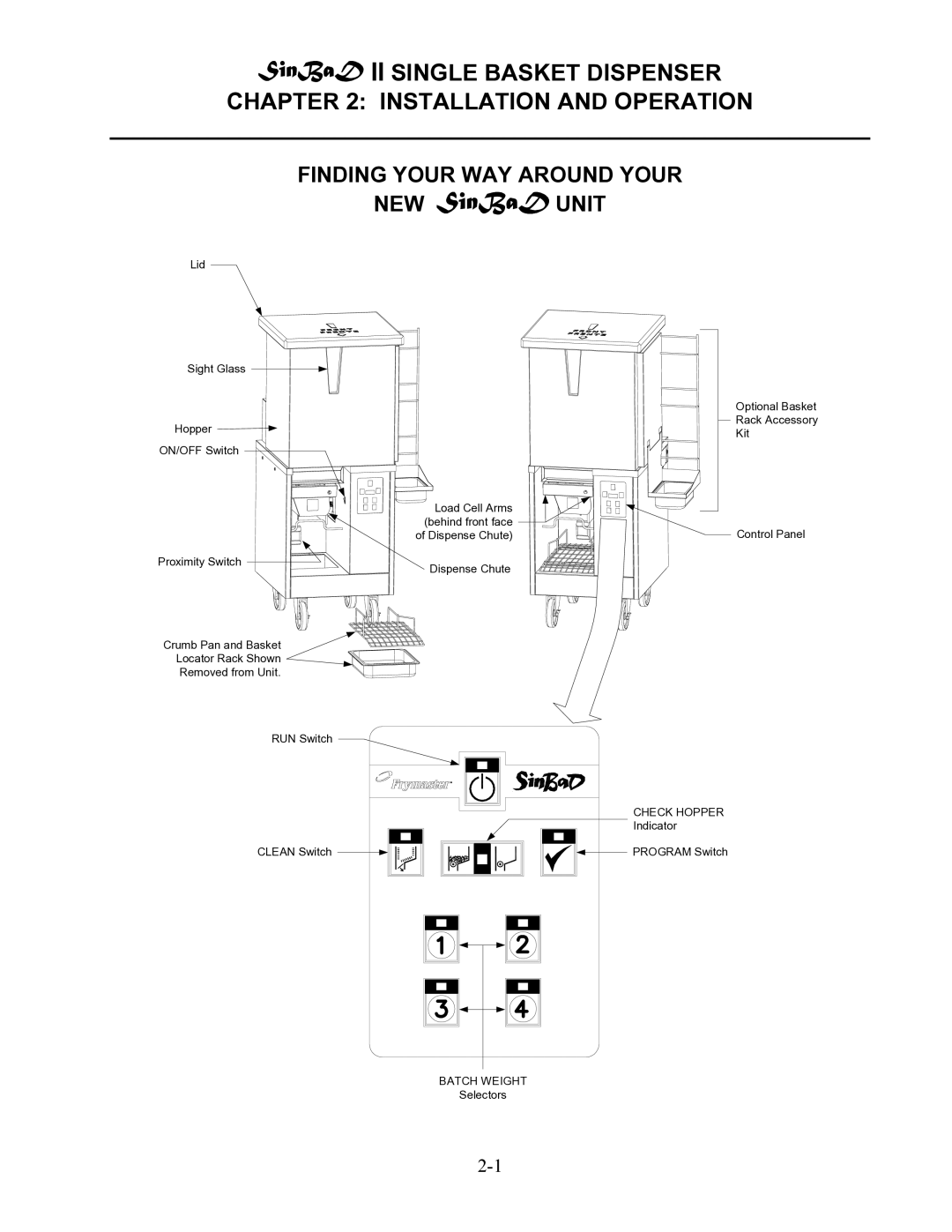 Frymaster II operation manual Installation and Operation 