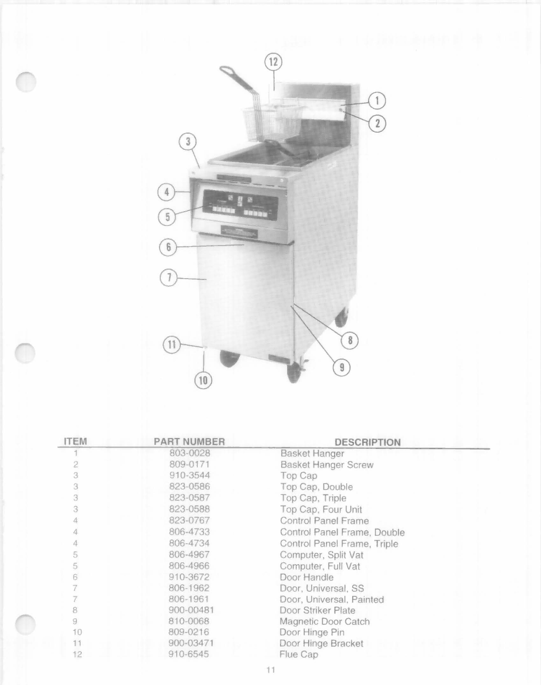 Frymaster KJH-50 SERIES manual 