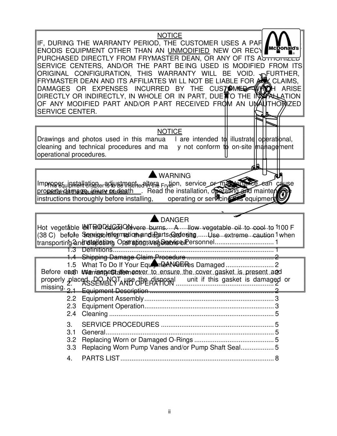 Frymaster MSDU service manual 