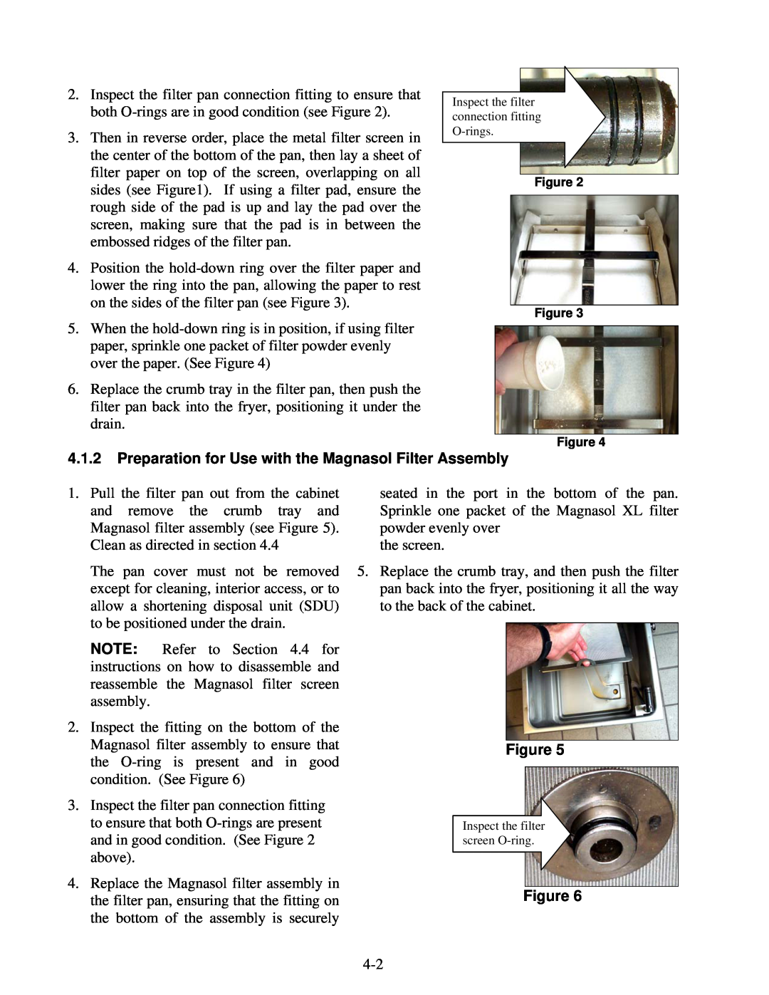 Frymaster OCF30 operation manual 