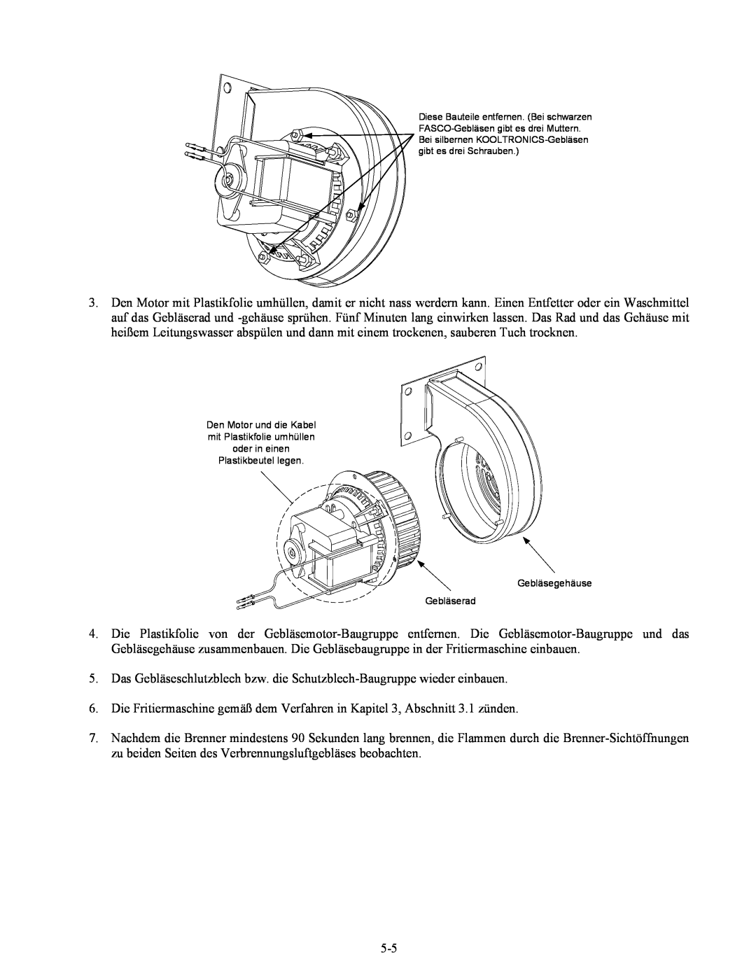 Frymaster Series H50 manual 