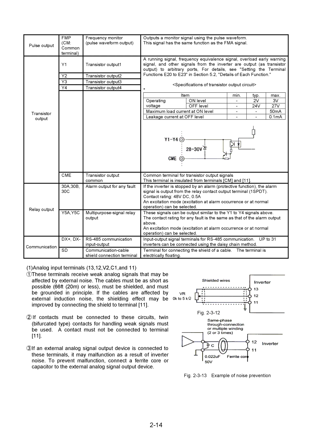 Fuji Bikes 5000G11S/P11S instruction manual Example of noise prevention 