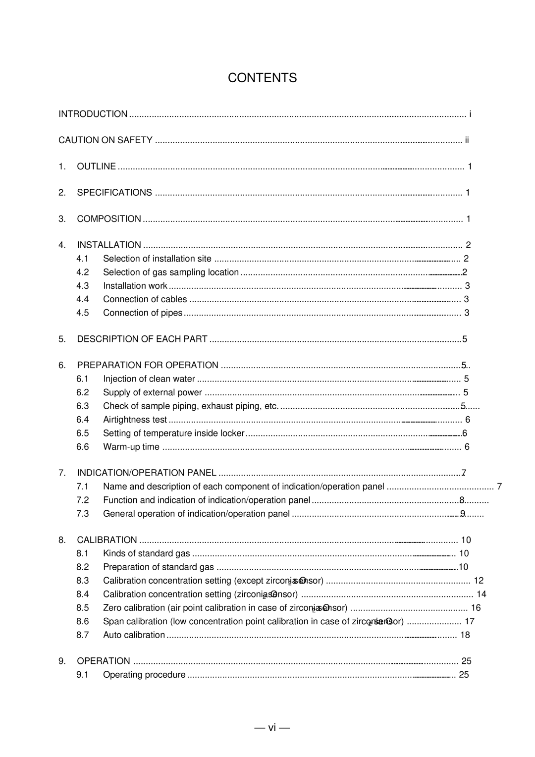 Fuji Labs ZSP instruction manual Contents 