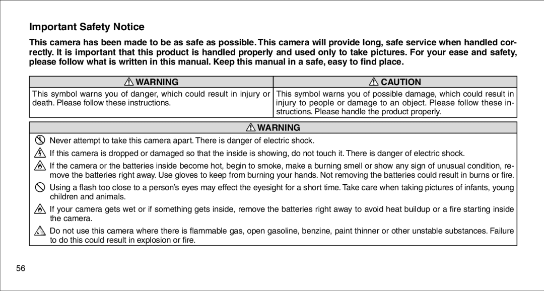 FujiFilm 135V owner manual 