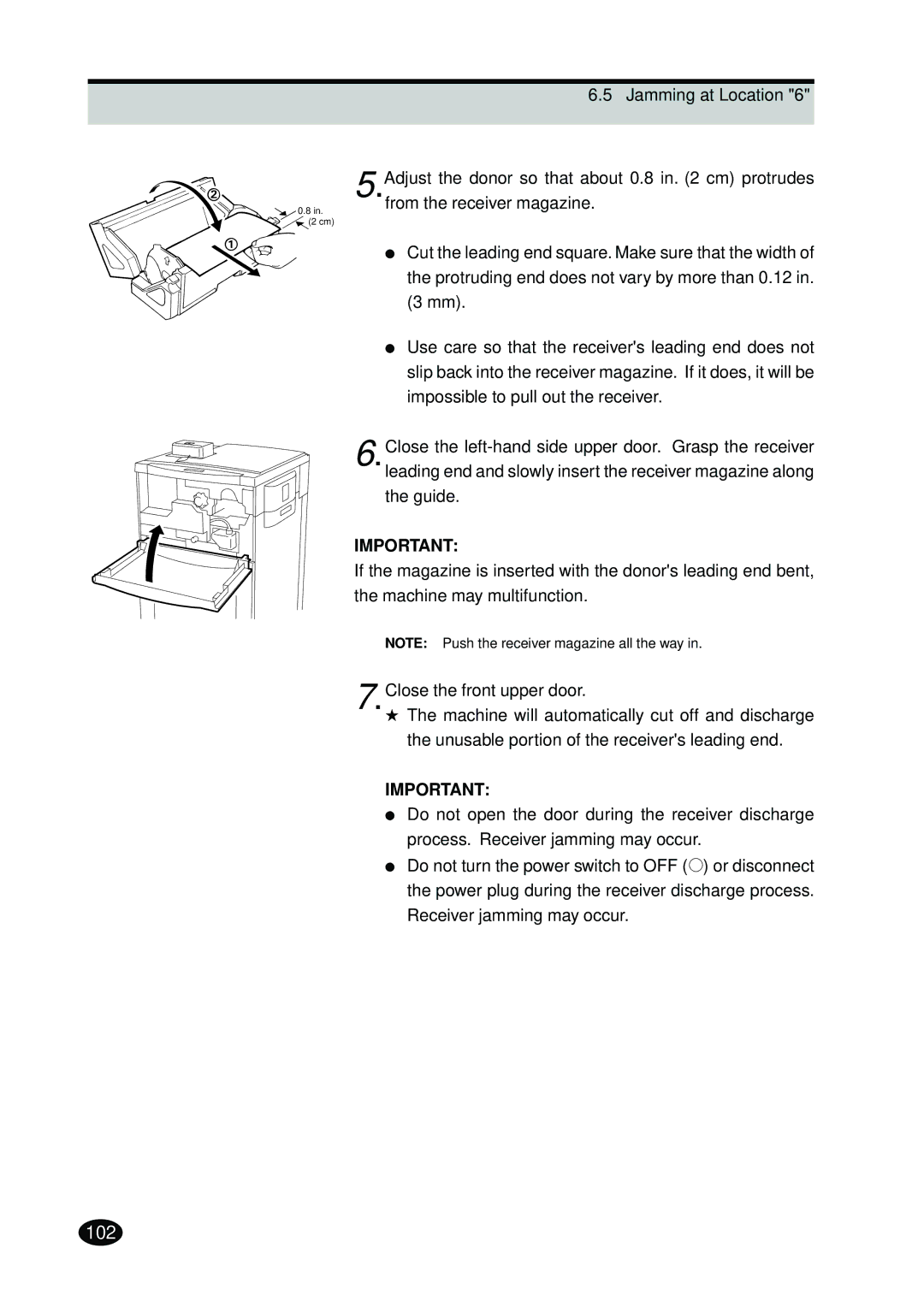 FujiFilm 4500N instruction manual 102 