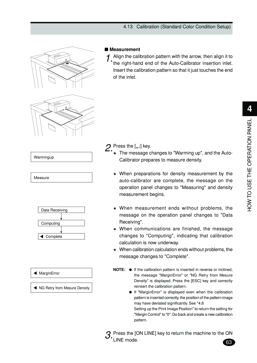 FujiFilm 4500N instruction manual Measurement 