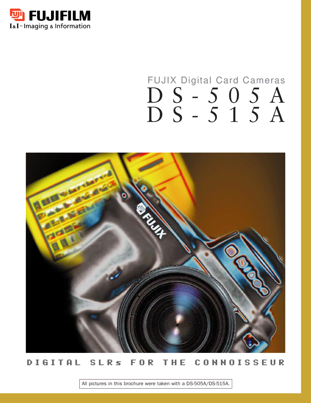 FujiFilm DS-515A, DS-505A brochure 5 0 5 a 5 1 5 a 