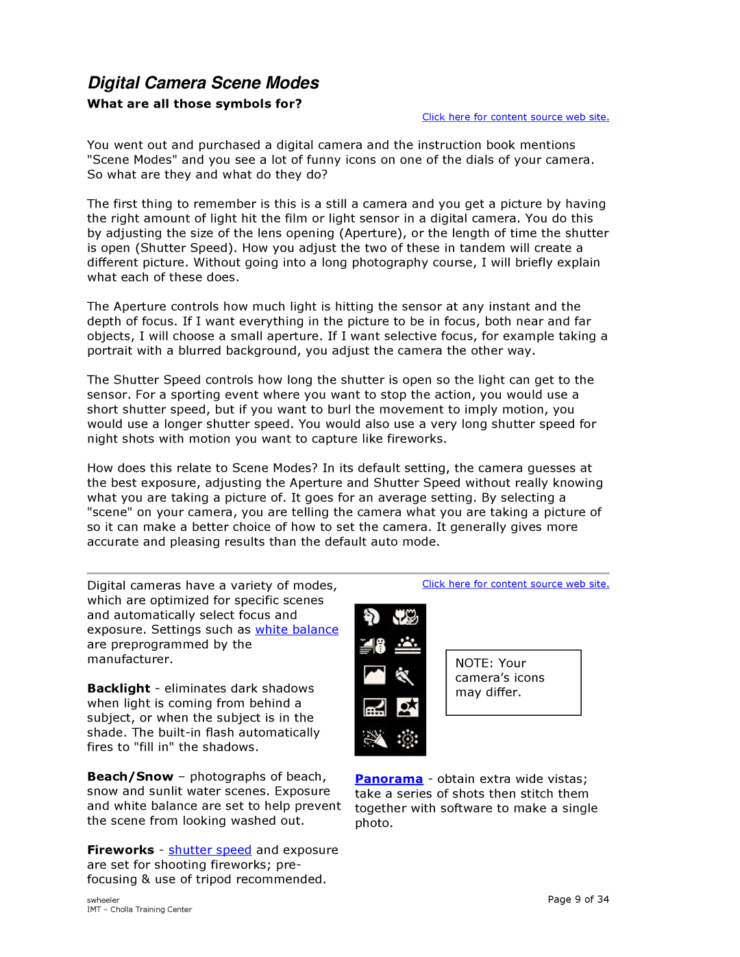 FujiFilm FinePix E550 manual Digital Camera Scene Modes 