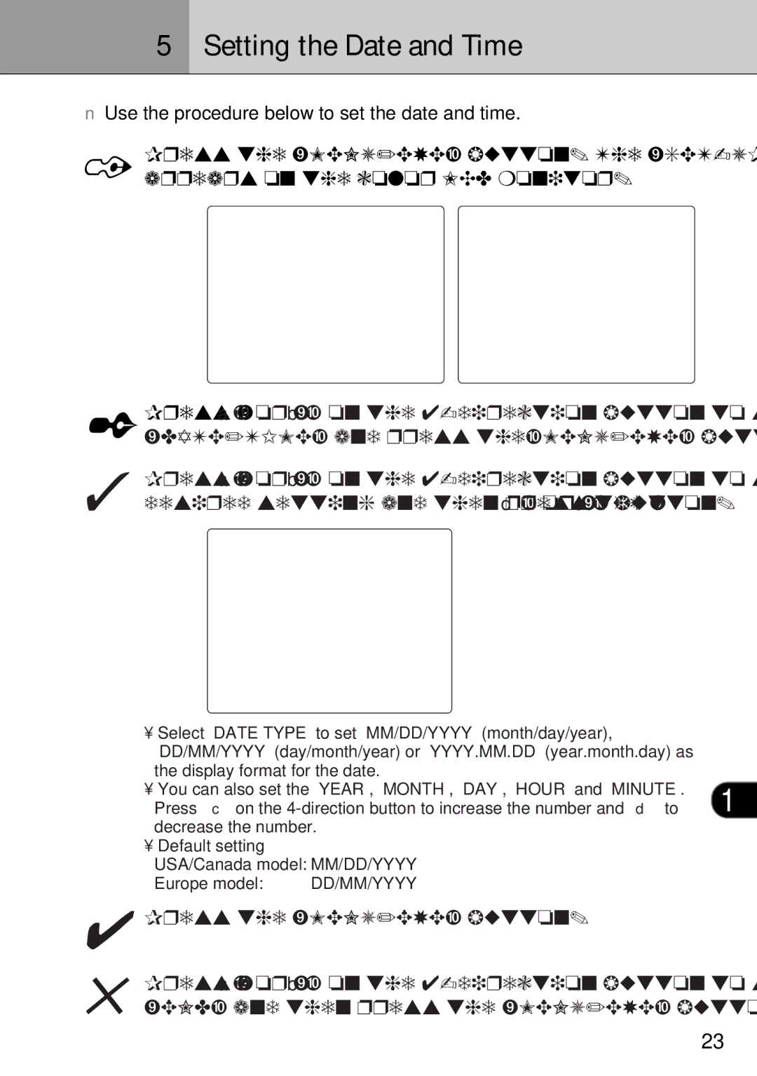 FujiFilm FinePix S1 owner manual Setting the Date and Time, Press the MENU/EXE button. The SET-UP menu 