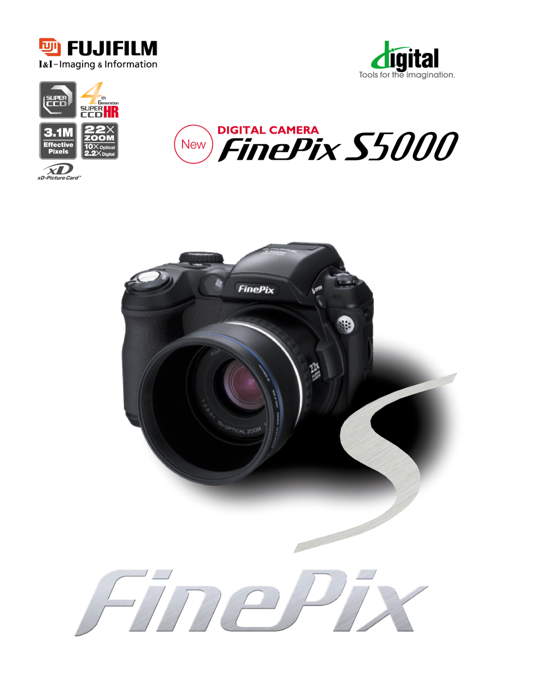 FujiFilm FinePix S5000 manual New 