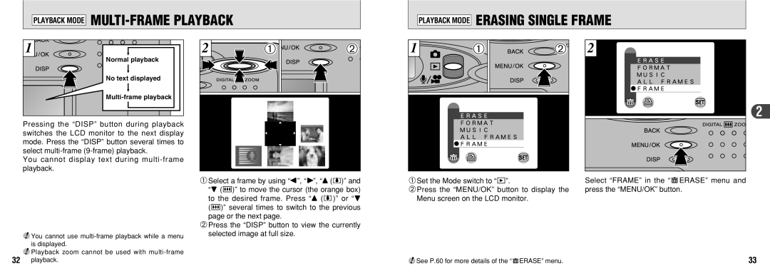 FujiFilm FinePix30i manual Normal playback 