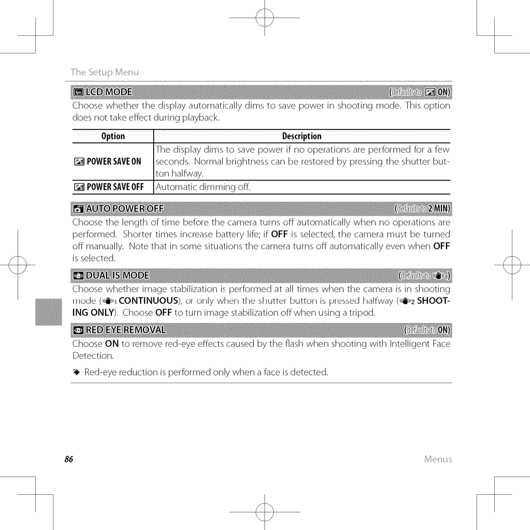 FujiFilm XP30 owner manual TiqeItLMeni, MD ODE .......l?ault 