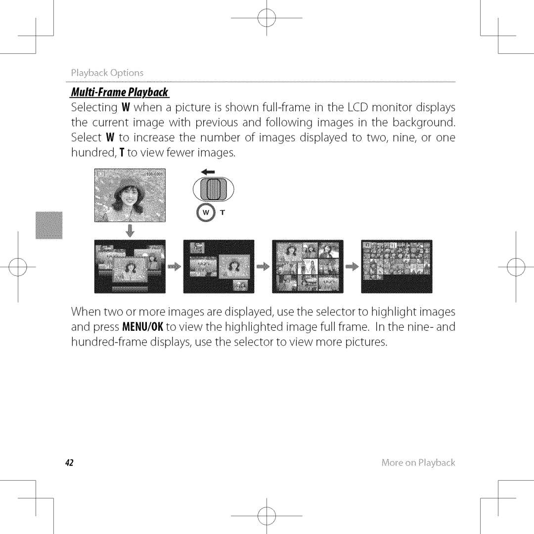 FujiFilm XP30 owner manual Multi-FramePlayback 