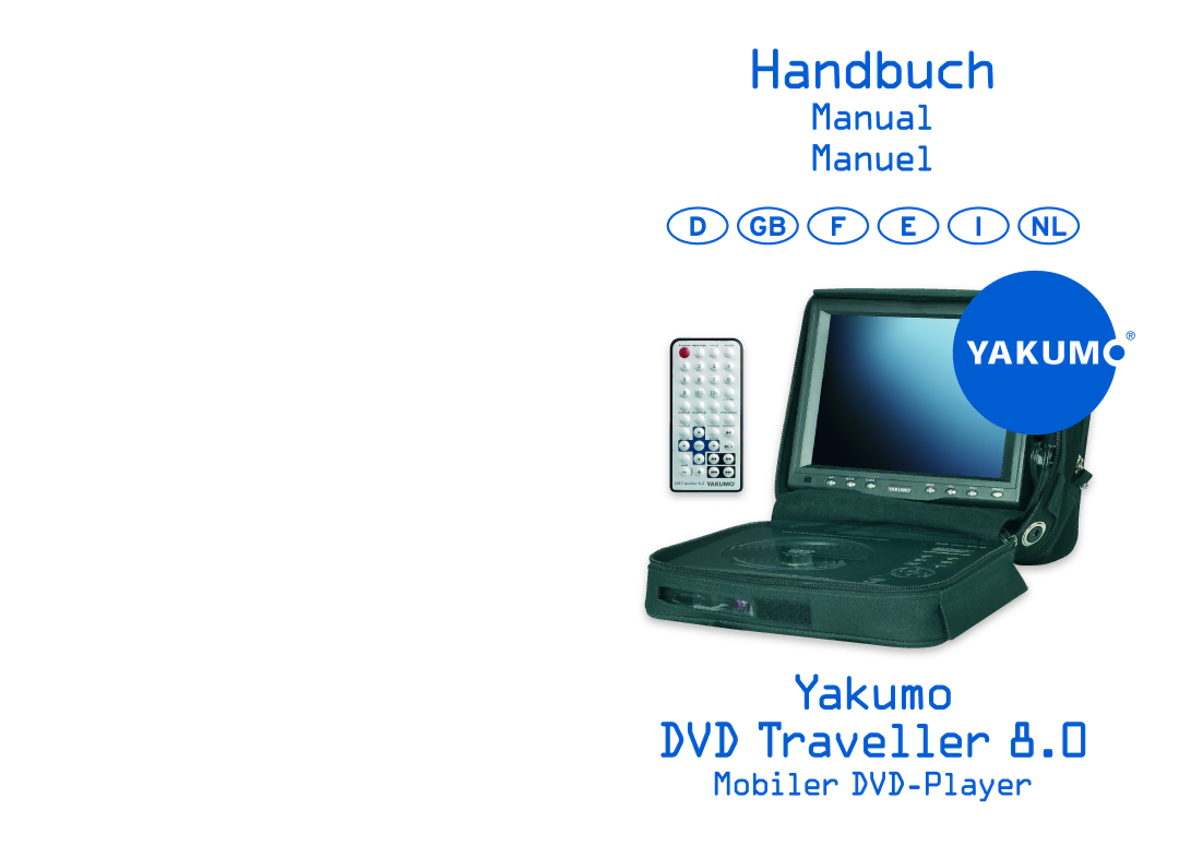 FujiFilm Yakumo DVD Travelle manual Handbuch 