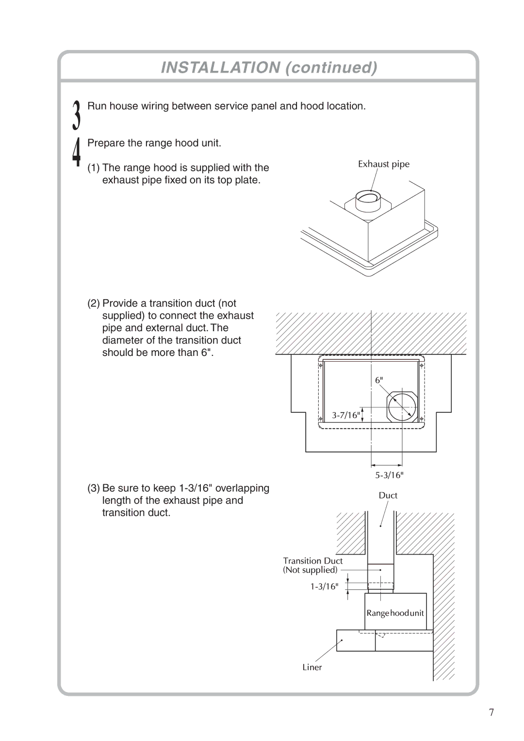 Fujioh BUF-01, BUF-02 installation manual Installation 