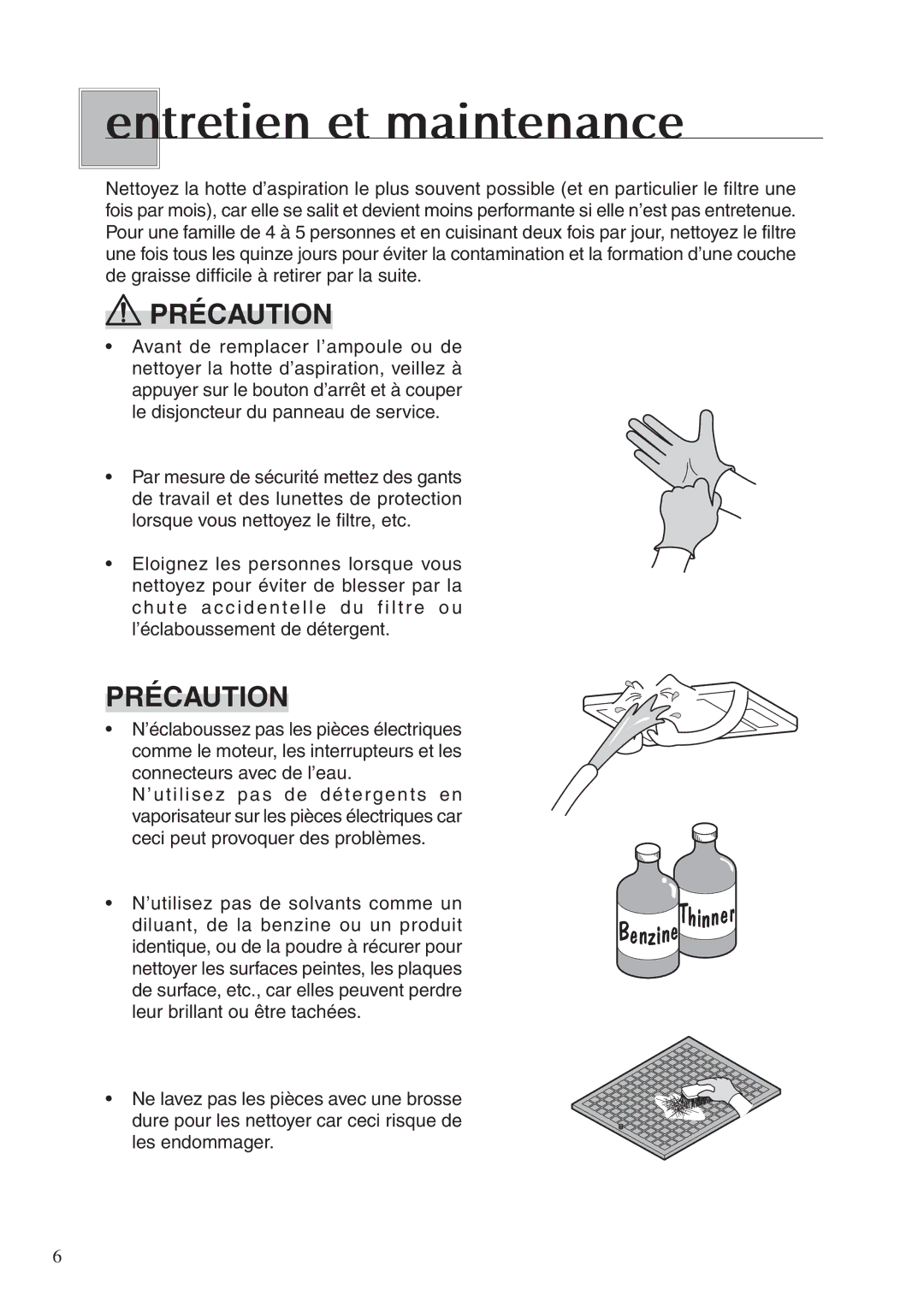 Fujioh BUF-04J operation manual En tretien et maintenance 