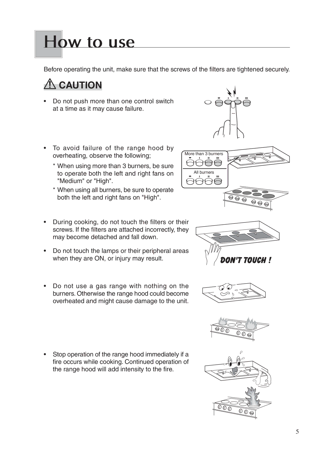 Fujioh BUF-08W, BUF-08P operation manual How to use 