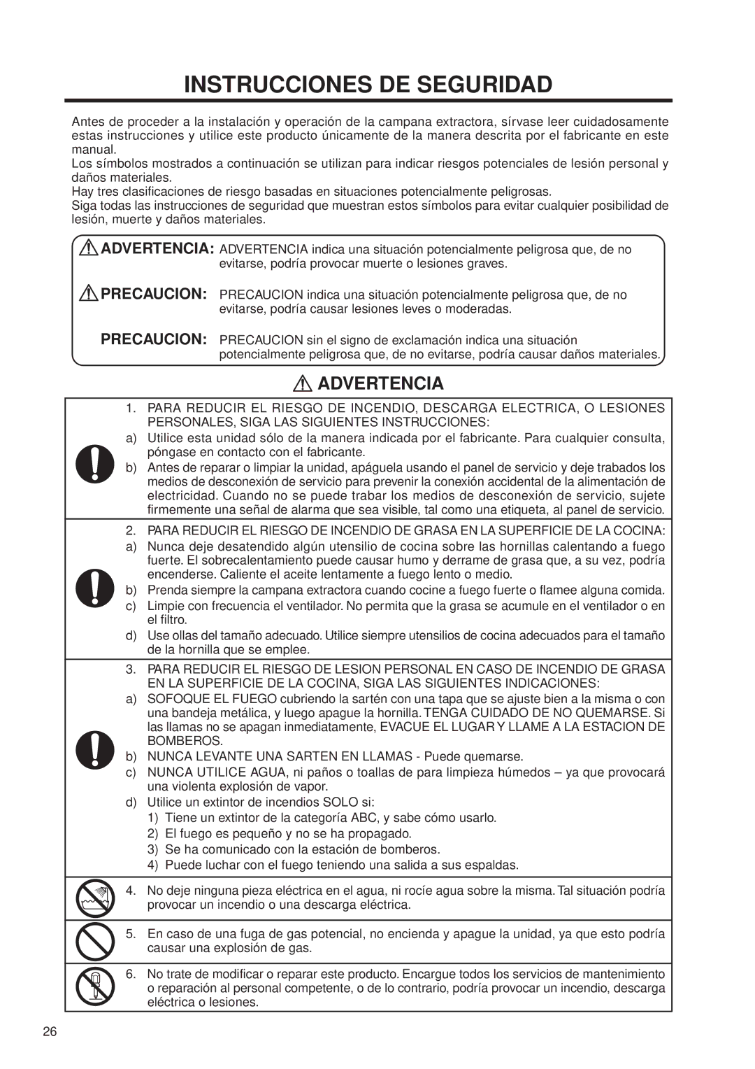 Fujioh FDR-4200D operation manual Instrucciones DE Seguridad 